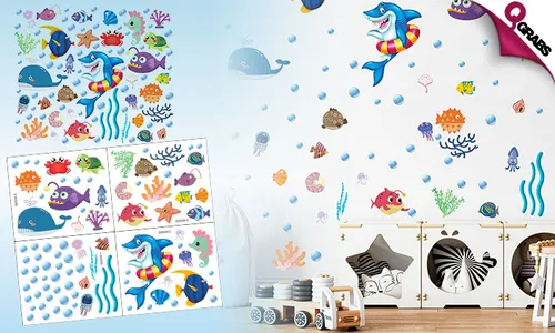 Ocean-Themed Wall Stickers!